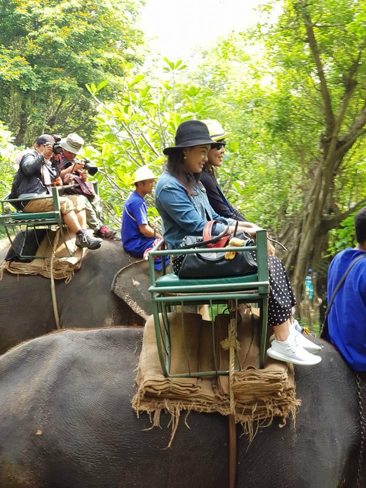 เที่ยวสนุกแสนฟินลานแสดงช้างและฟาร์มจระเข้สามพราน