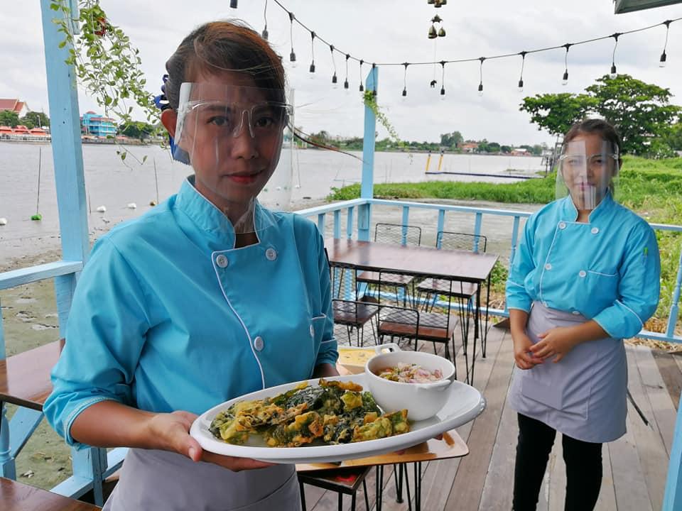 ร้านอาหารสุดฟินเปิดใหม่ริมเจ้าพระยา”โกดังริมน้ำ”