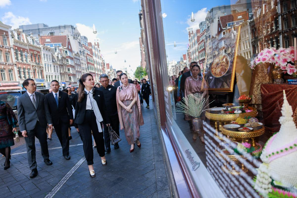 รสชาติไทยบุกยุโรปส่งเสริมการท่องเที่ยวเชิงอาหาร (Gastronomy Tourism) ทูลกระหม่อมฯเสด็จเป็นองค์ประธานเปิดงาน